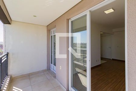 Varanda da Sala de apartamento para alugar com 2 quartos, 66m² em Campo Belo, São Paulo