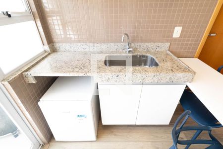 Sala/Cozinha de kitnet/studio para alugar com 2 quartos, 32m² em Campo Grande, Rio de Janeiro