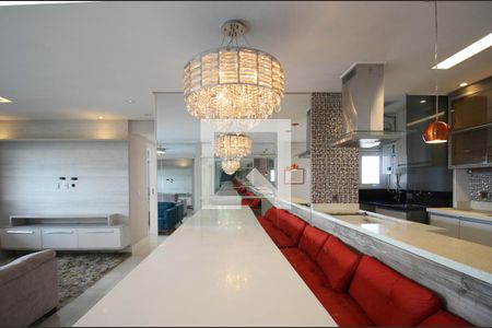 Sala de Jantar de apartamento à venda com 2 quartos, 70m² em Jardim Parque Morumbi, São Paulo