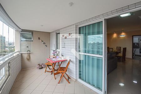 Varanda gourmet de apartamento à venda com 2 quartos, 100m² em Vila Caminho do Mar, São Bernardo do Campo