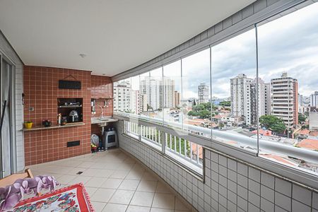 Varanda gourmet de apartamento à venda com 2 quartos, 100m² em Vila Caminho do Mar, São Bernardo do Campo