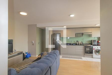 Sala/Cozinha de apartamento à venda com 2 quartos, 54m² em Fátima, Canoas