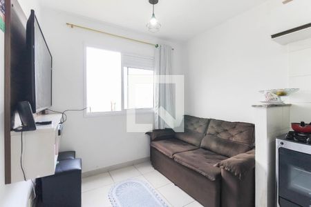 Sala - Cozinha de apartamento para alugar com 2 quartos, 32m² em Colônia (zona Leste), São Paulo