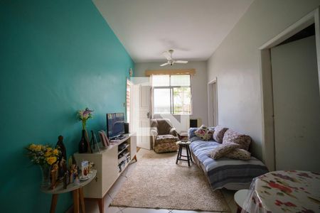 Sala de casa de condomínio à venda com 2 quartos, 50m² em Tijuca, Rio de Janeiro