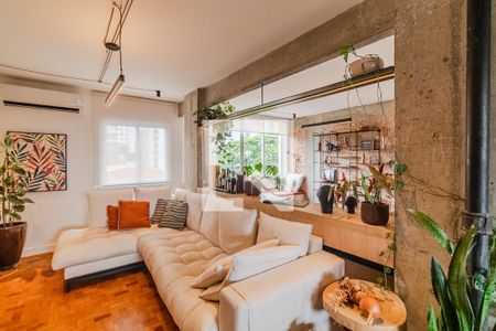 Sala de apartamento à venda com 3 quartos, 140m² em Jardim das Bandeiras, São Paulo