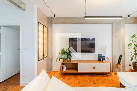 Sala de apartamento à venda com 3 quartos, 140m² em Jardim das Bandeiras, São Paulo
