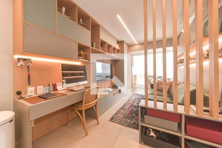 Home Office de apartamento à venda com 1 quarto, 42m² em Cidade Monções, São Paulo