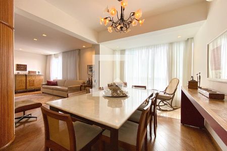 Sala de Jantar de apartamento à venda com 3 quartos, 110m² em Serra, Belo Horizonte