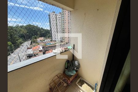 Varanda da Sala de apartamento à venda com 3 quartos, 76m² em Jardim Santa Ines, São Paulo