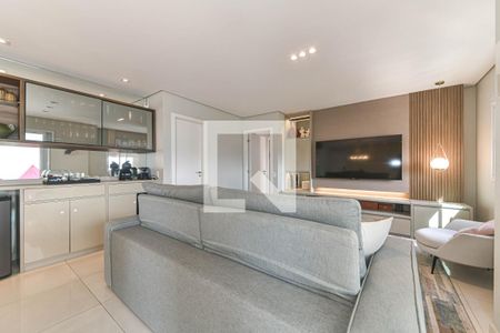 Sala de apartamento à venda com 3 quartos, 129m² em Paraíso do Morumbi, São Paulo