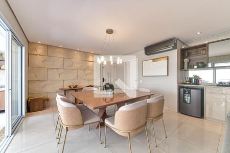 Sala de apartamento à venda com 3 quartos, 129m² em Paraíso do Morumbi, São Paulo