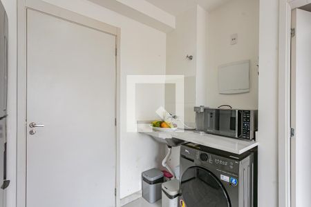 Cozinha de apartamento para alugar com 1 quarto, 29m² em Sacoma, São Paulo