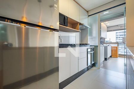 Sala/Cozinha de apartamento para alugar com 1 quarto, 50m² em Pinheiros, São Paulo