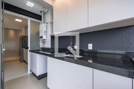 Sala/Cozinha de apartamento para alugar com 1 quarto, 50m² em Pinheiros, São Paulo