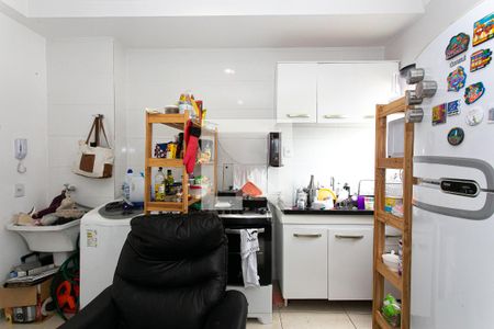Cozinha de apartamento para alugar com 1 quarto, 36m² em Chácara Califórnia, São Paulo