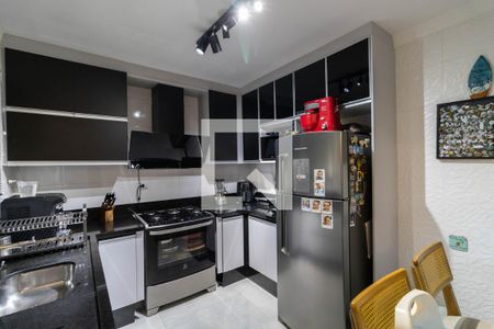Sala e Cozinha  de casa de condomínio à venda com 2 quartos, 71m² em Cidade Patriarca, São Paulo