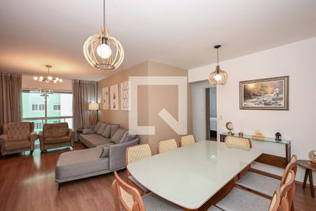 Sala de apartamento para alugar com 3 quartos, 112m² em Chácara Agrindus, Taboão da Serra