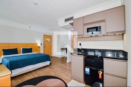 Flat/Studio de kitnet/studio para alugar com 1 quarto, 32m² em Centro, Guarulhos