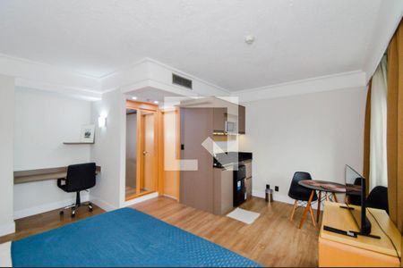 Flat/Studio de kitnet/studio para alugar com 1 quarto, 32m² em Centro, Guarulhos