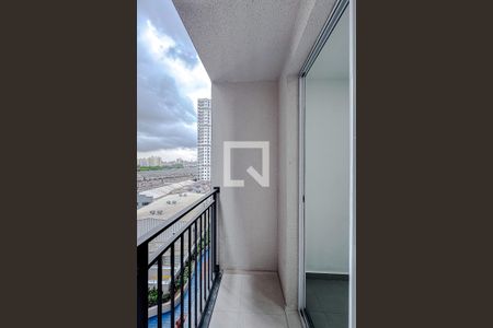 Varanda da Sala de apartamento para alugar com 2 quartos, 38m² em Belenzinho, São Paulo