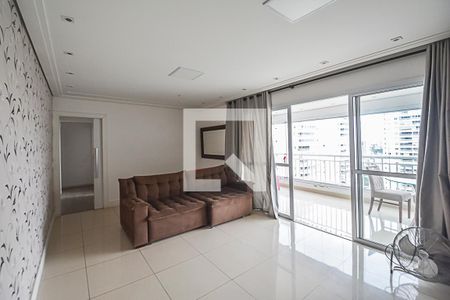 Sala de apartamento para alugar com 3 quartos, 107m² em Vila Lusitania, São Bernardo do Campo