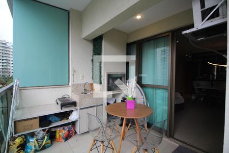 Varanda de apartamento à venda com 2 quartos, 72m² em Barra Olímpica, Rio de Janeiro