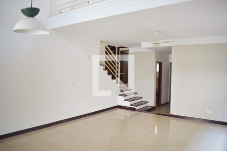 Sala de casa de condomínio para alugar com 4 quartos, 280m² em Bonfim Paulista, Ribeirão Preto