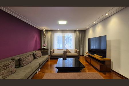 Sala de casa à venda com 3 quartos, 198m² em Vila Valparaíso, Santo André