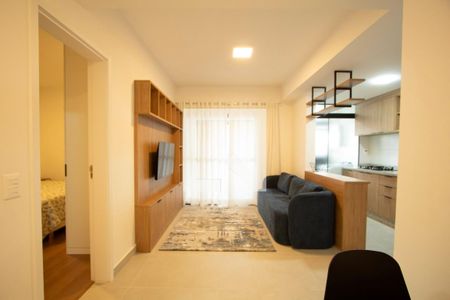 Sala  de apartamento para alugar com 1 quarto, 55m² em Jardim Emilia, Sorocaba