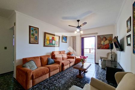 Sala de apartamento para alugar com 2 quartos, 98m² em Vila Tupi, Praia Grande