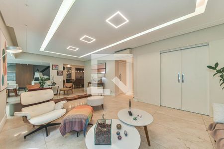 Sala de apartamento à venda com 3 quartos, 207m² em Jardim Morumbi, São Paulo