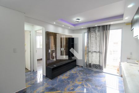 Sala/Cozinha de apartamento à venda com 2 quartos, 50m² em Vila Butantã, São Paulo