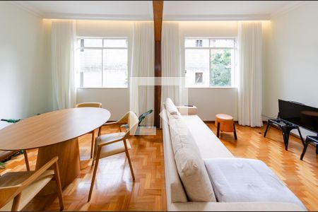 Sala de apartamento para alugar com 3 quartos, 90m² em Cruzeiro, Belo Horizonte