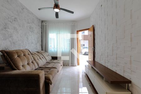 Sala de casa de condomínio para alugar com 2 quartos, 77m² em Vila Nova Aparecida, Mogi das Cruzes