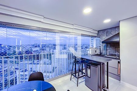 Varanda de apartamento à venda com 2 quartos, 79m² em Chácara Seis de Outubro, São Paulo