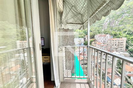 Varanda sala  de apartamento à venda com 3 quartos, 83m² em Copacabana, Rio de Janeiro