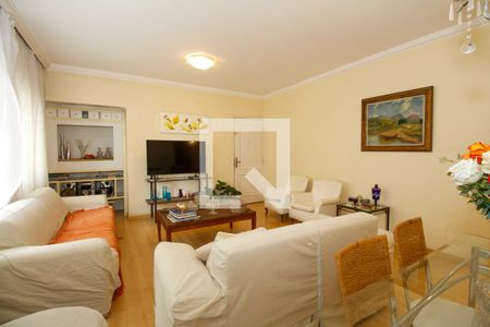 Sala de Estar e Jantar de apartamento à venda com 3 quartos, 130m² em Jardim Paulista, São Paulo