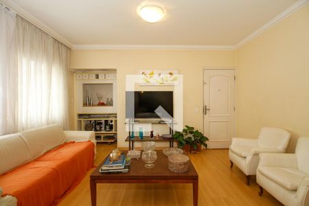 Sala de Estar e Jantar de apartamento à venda com 3 quartos, 130m² em Jardim Paulista, São Paulo