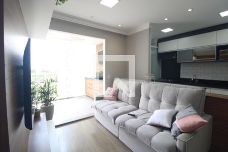 Sala de apartamento para alugar com 2 quartos, 63m² em Campininha, São Paulo