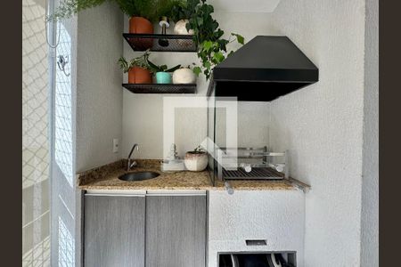 Varanda da Sala de apartamento à venda com 2 quartos, 59m² em Picanço, Guarulhos