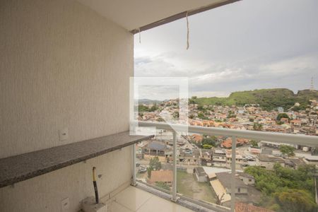 Varanda da Sala de apartamento para alugar com 3 quartos, 80m² em Mutondo, São Gonçalo