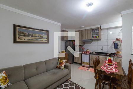 Sala/Cozinha/Área de Serviço  de casa de condomínio à venda com 2 quartos, 44m² em Jardim Lisboa, São Paulo