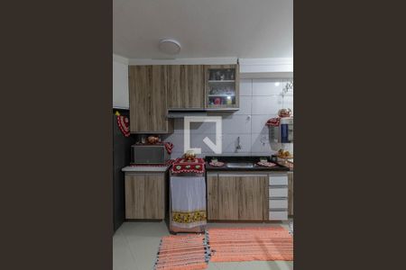 Sala/Cozinha/Área de Serviço  de casa de condomínio à venda com 2 quartos, 44m² em Jardim Lisboa, São Paulo