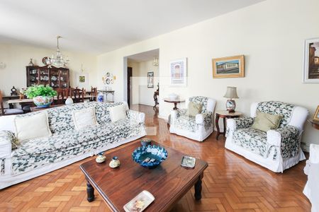 Sala  de apartamento à venda com 3 quartos, 206m² em Botafogo, Rio de Janeiro