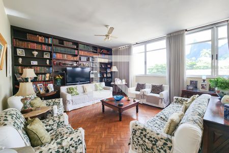 Sala  de apartamento à venda com 3 quartos, 206m² em Botafogo, Rio de Janeiro
