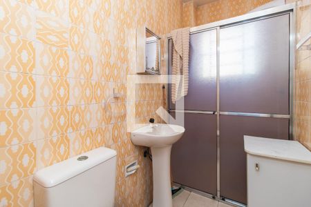 Banheiro de apartamento à venda com 1 quarto, 40m² em Menino Deus, Porto Alegre