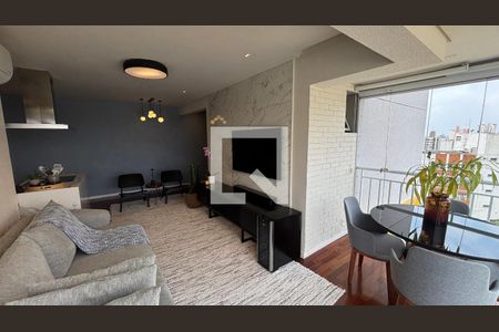 Sala - Sala de Jantar de apartamento à venda com 2 quartos, 72m² em Vila Assunção, Santo André