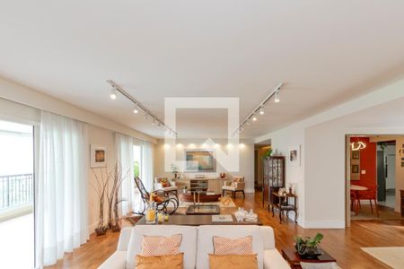 Sala de apartamento à venda com 4 quartos, 315m² em Santo Amaro, São Paulo