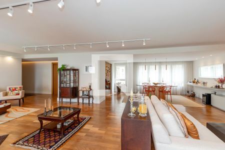 Sala de apartamento à venda com 4 quartos, 315m² em Santo Amaro, São Paulo