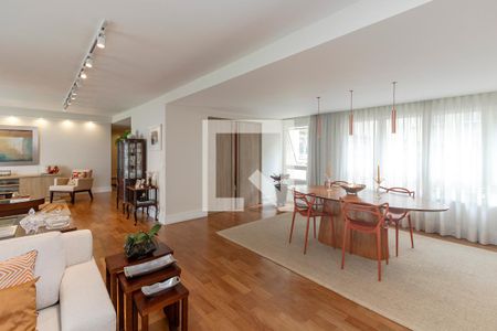 Sala de apartamento à venda com 4 quartos, 315m² em Santo Amaro, São Paulo